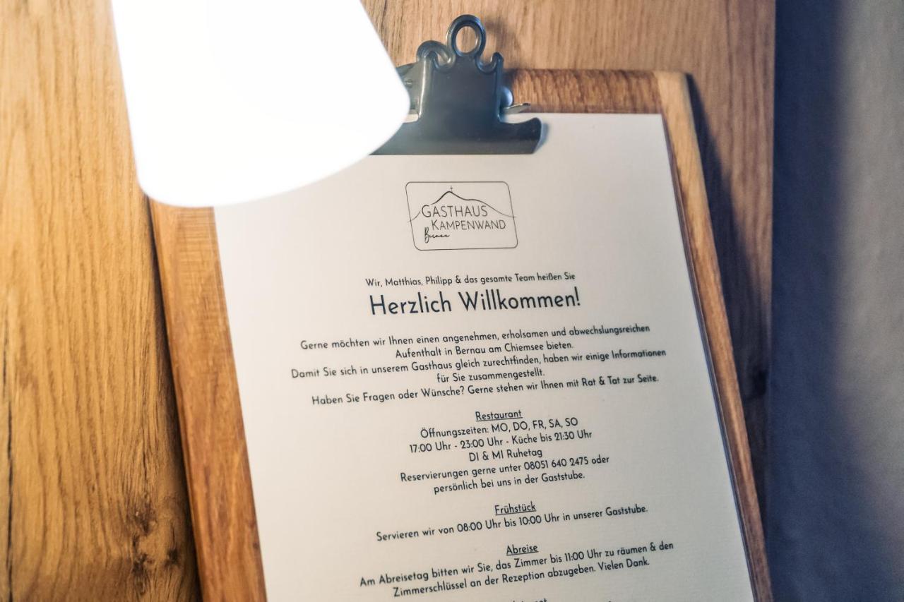 Gasthaus Kampenwand Bernau Bernau am Chiemsee Kültér fotó